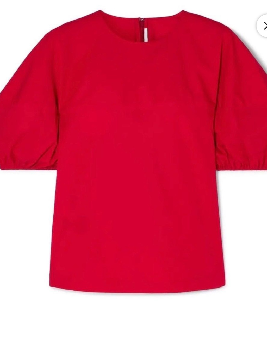 Rosetta Getty Cotton-Poplin Top